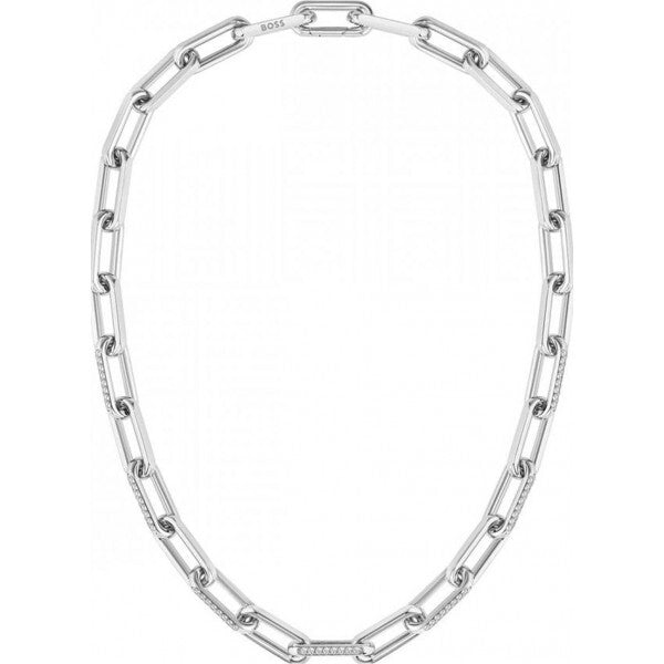 BOSS Clear Ladies Necklace - authentic British product