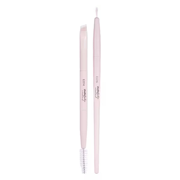 Studio London 2 Piece Brow Duo Brush Set (British brand)