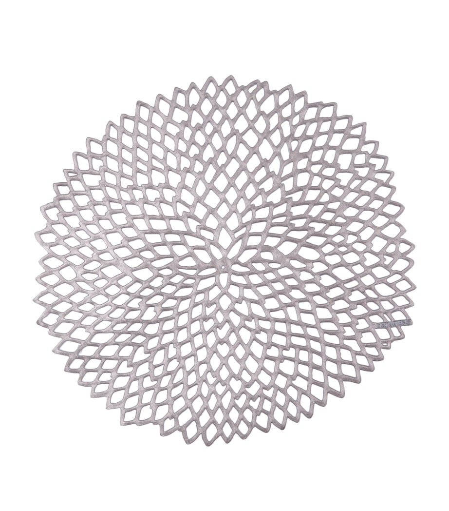 Chilewich Dahlia Round placemat 40cm - British product