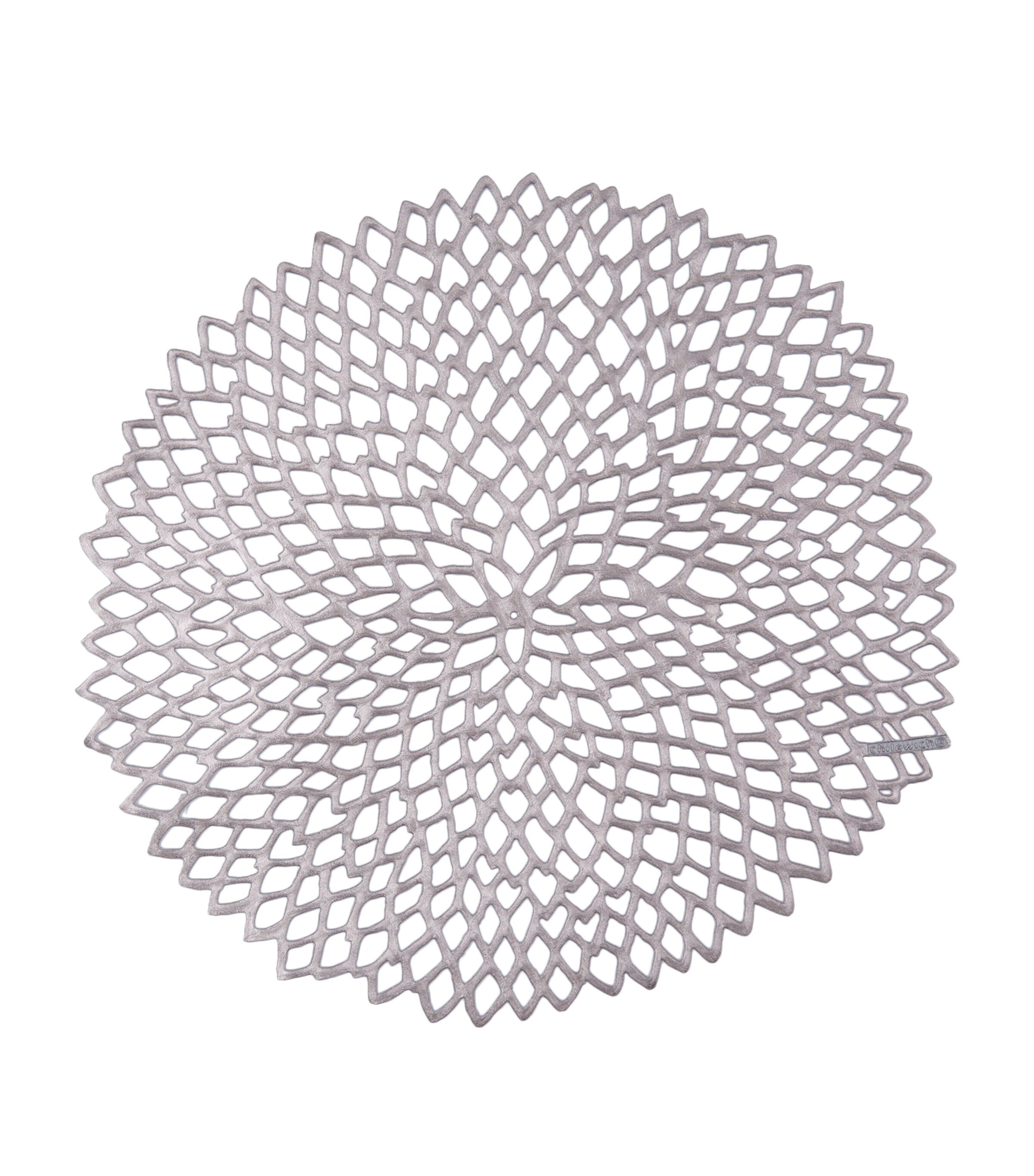 Chilewich Dahlia Round placemat 40cm - British product