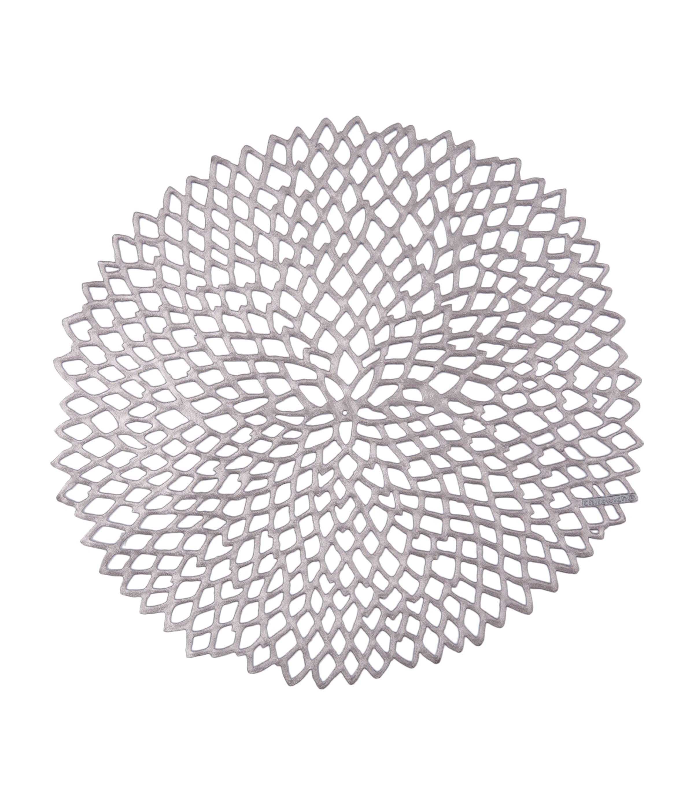 Chilewich Dahlia Round placemat 40cm - British product