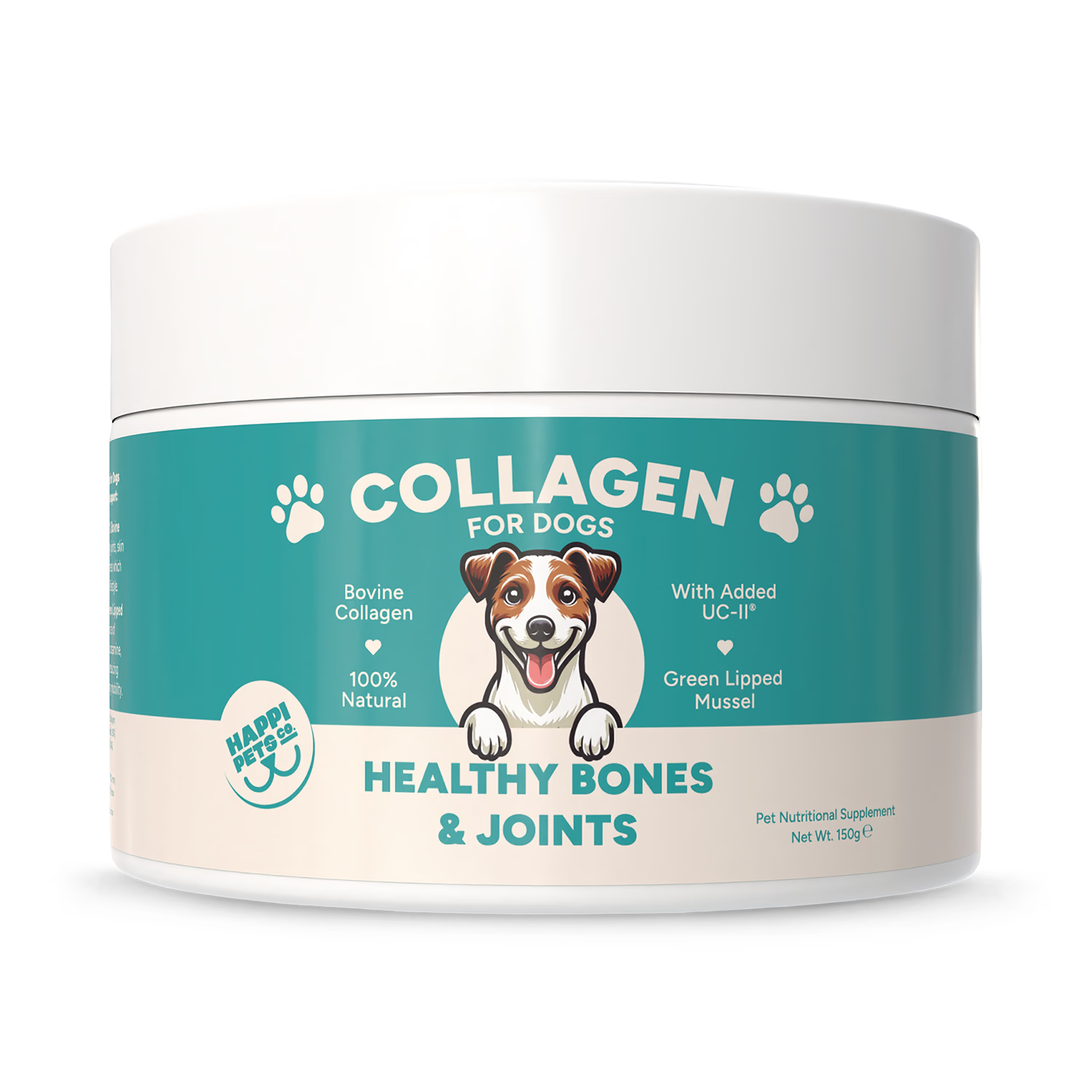 Happi Pets Collagen for Dogs 150 g, UK version