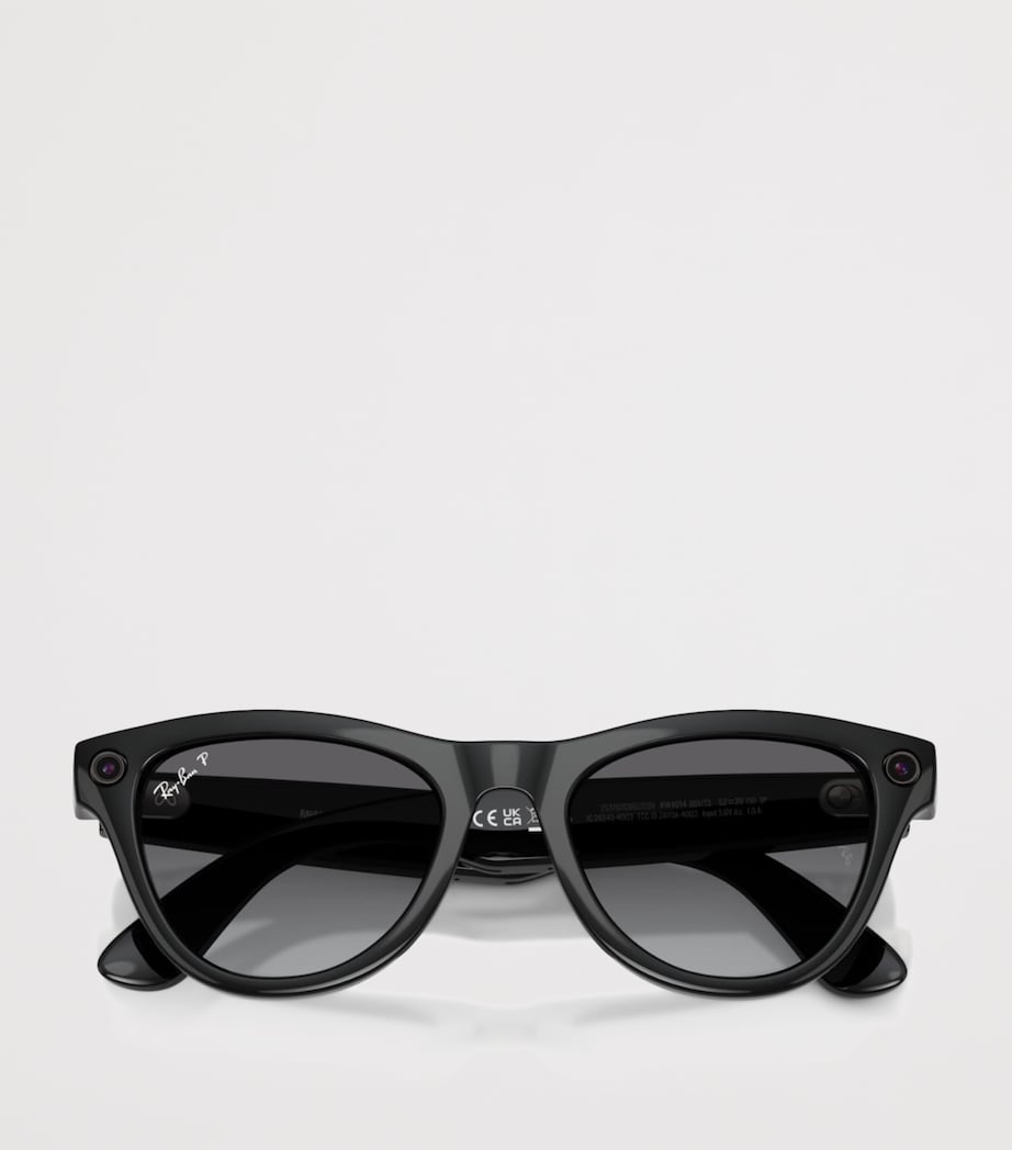 Ray-Ban Meta Skyler AI sunglasses with charging case, imported from the UK
