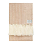 Araminta Campbell alpaca-blend woodland throw blanket 150cm x 300cm - British product