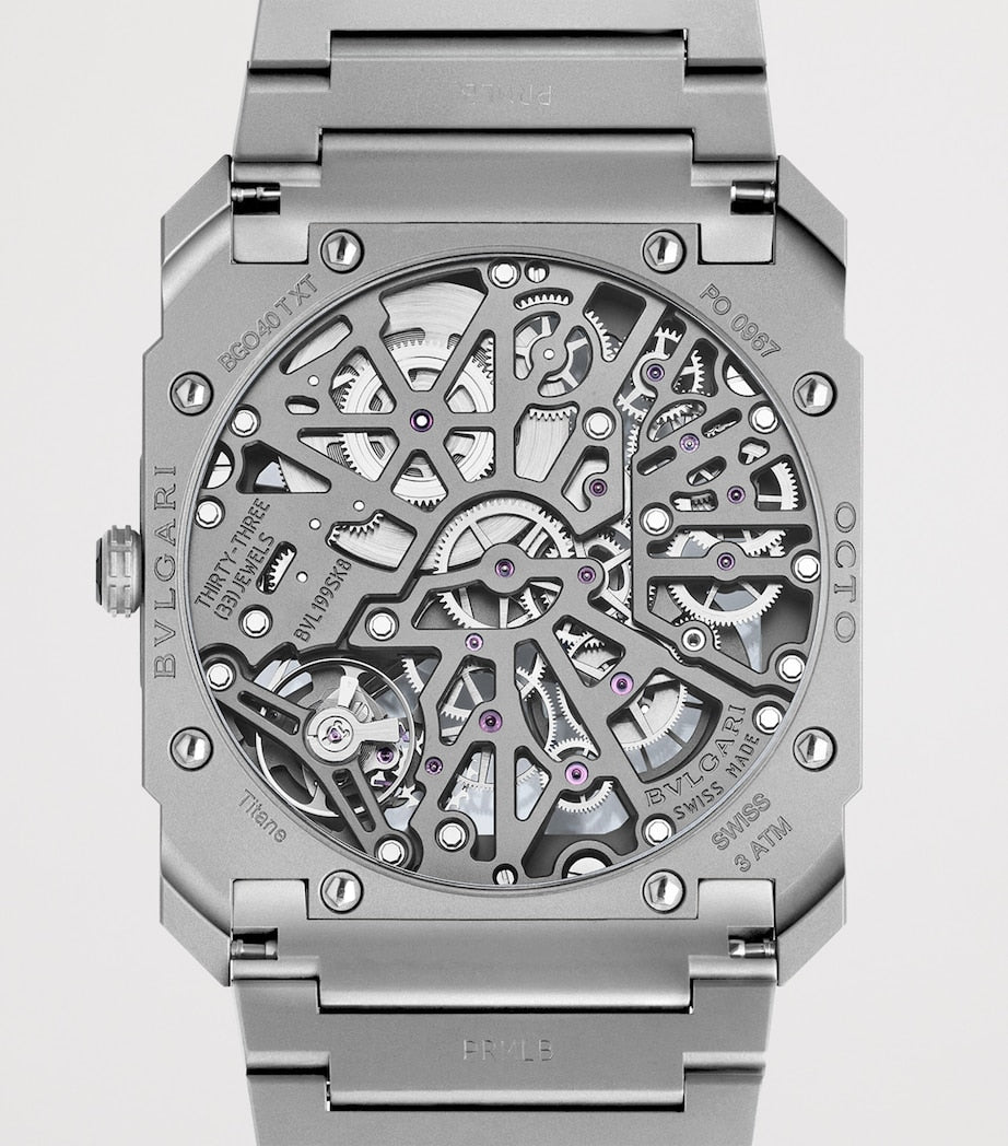Bvlgari Octo Finissimo Skeleton 8 Days watch 40mm, imported from the UK