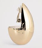 Tory Burch Wave earrings gold plated brass, UK version