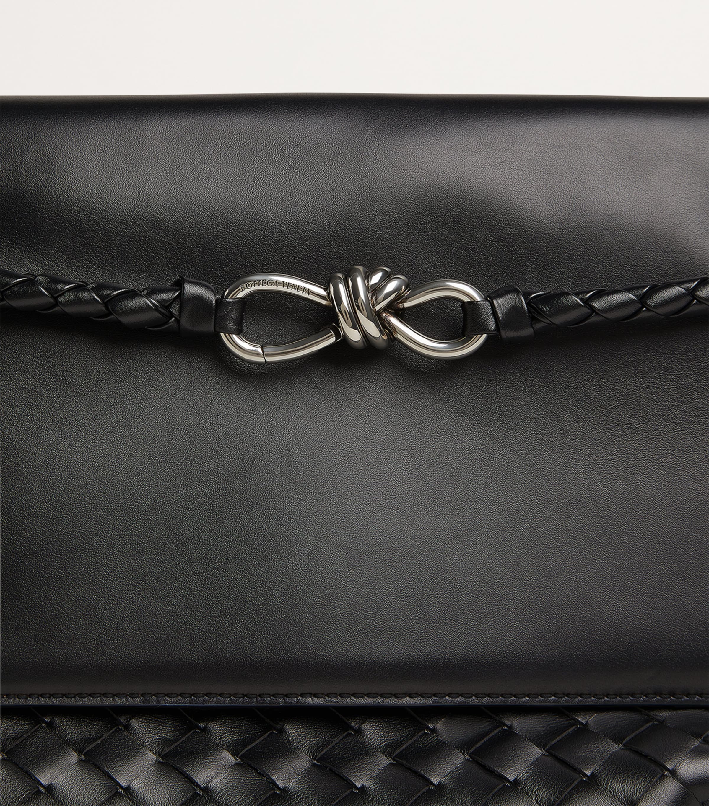 Bottega Veneta Andiamo messenger bag in calfskin with Intrecciato weave (British brand)