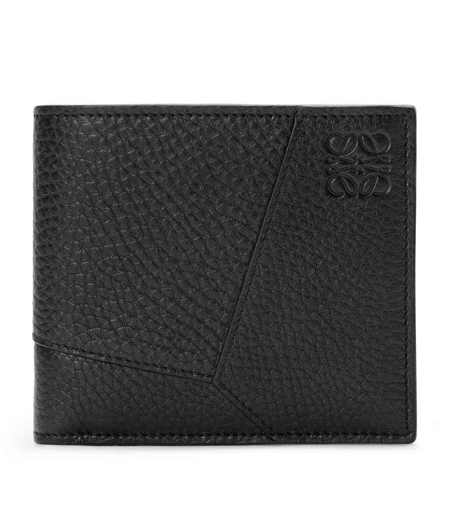 LOEWE grained leather Puzzle Edge wallet, UK version