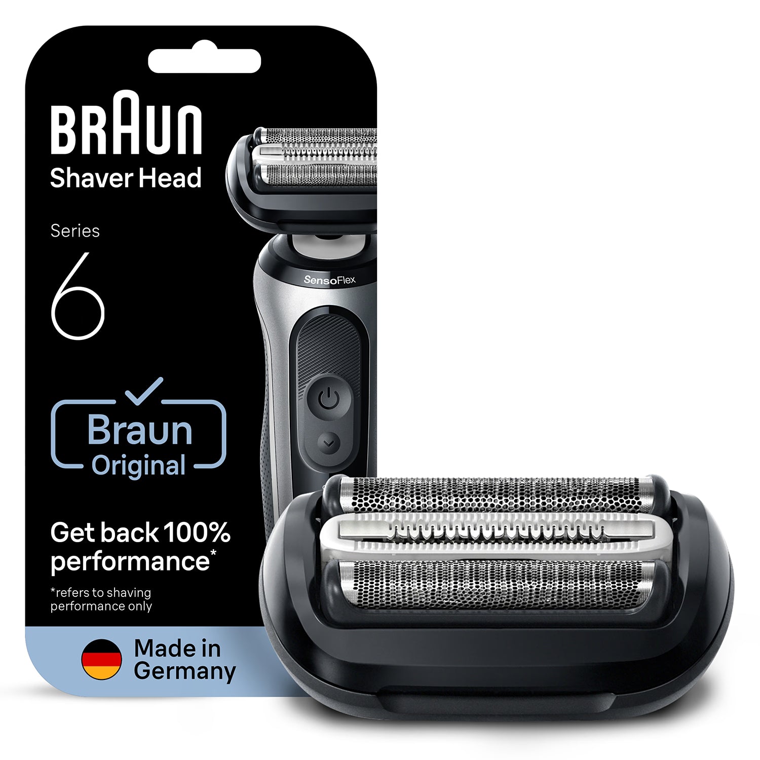 Braun Series 6 replacement head 64B, imported from the UK