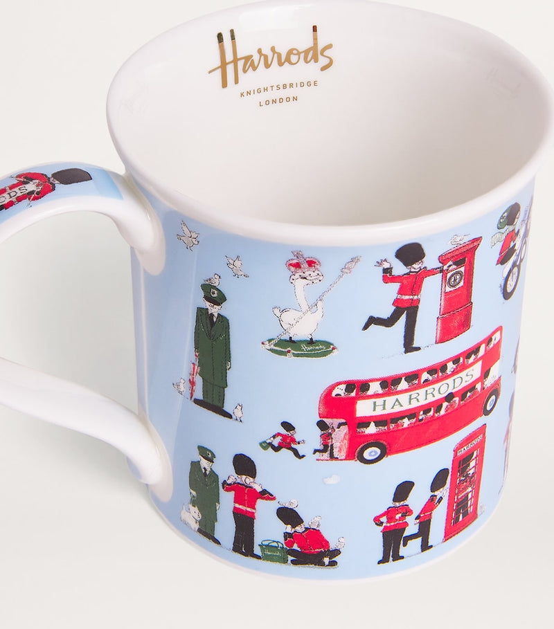 Harrods Whimsical Icons Mug, UK version