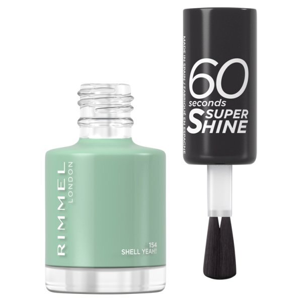 Rimmel 60 Seconds Nail Polish 154 Shell Yeah!! 8Ml GOODS Superdrug   