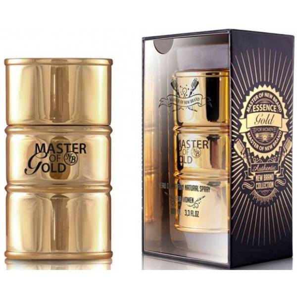 New Brand Master Gold for Women 100ml EDP spray - British product