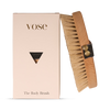 Natural horse hair body brush - British product