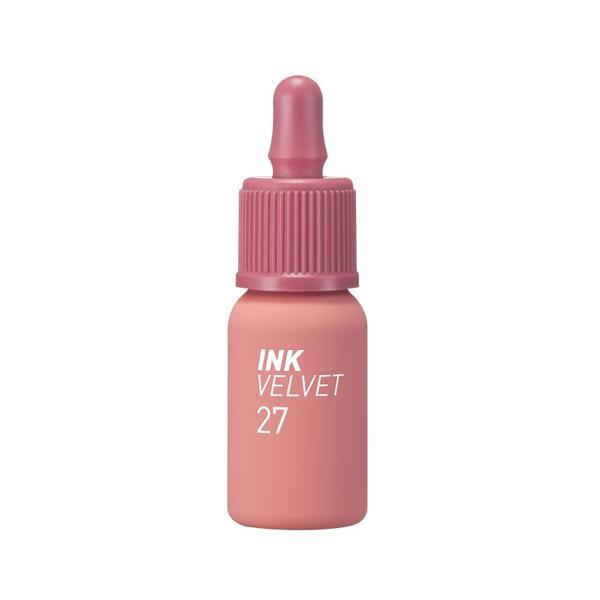 Peripera Ink Velvet lip tint Strawberry Nude 4g, imported from the UK