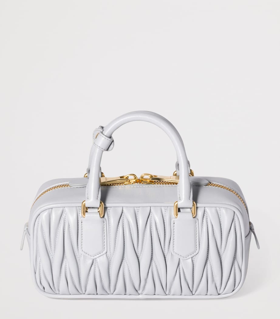 Miu Miu Arcadie top-handle bag in nappa leather, UK version