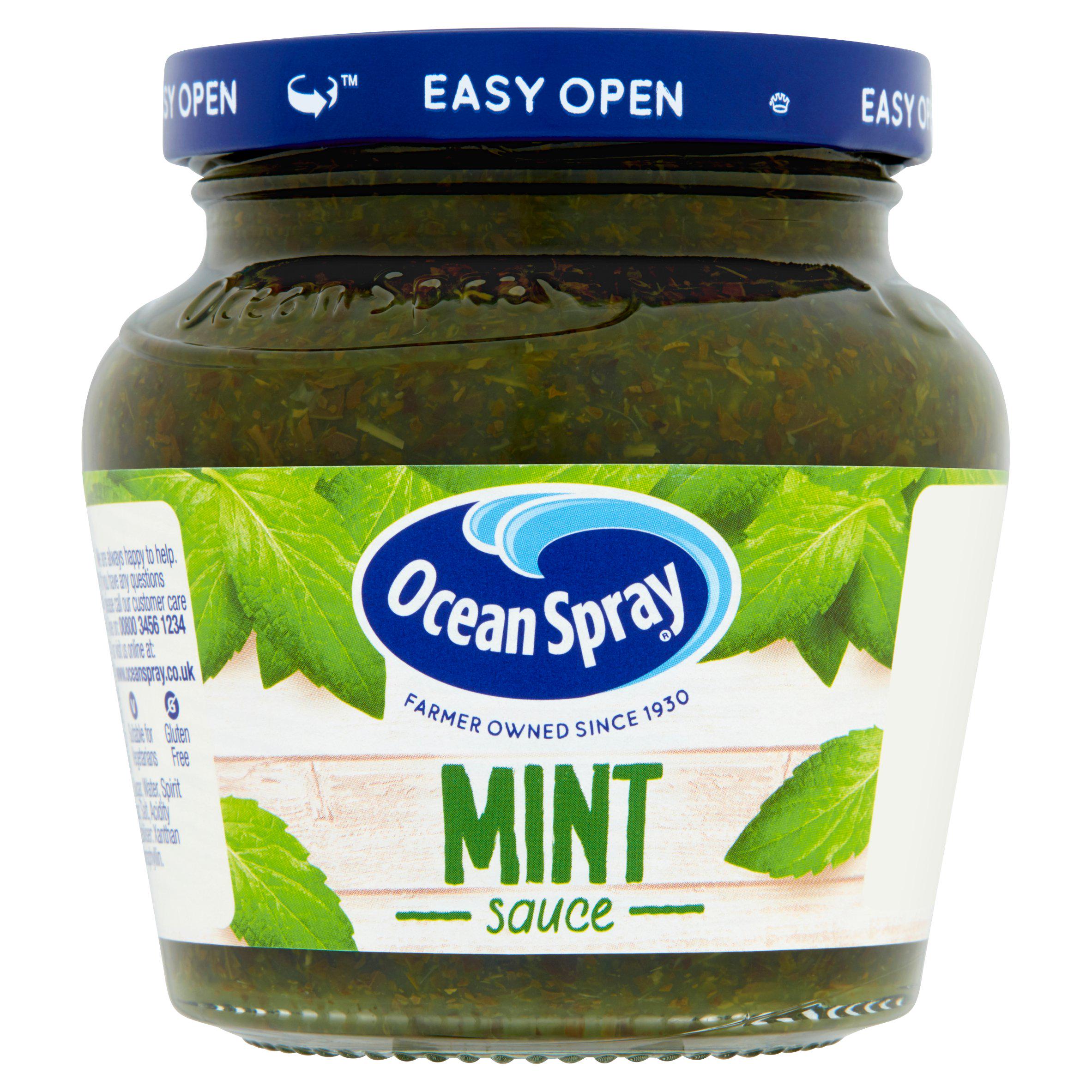 Ocean Spray Mint Sauce 240g BBQ sauce & marinades Sainsburys   