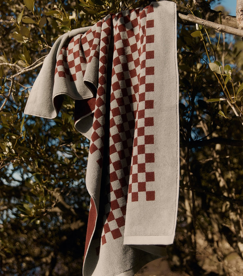 BAINA Heritage Roman bath sheet 90cm x 170cm - British product