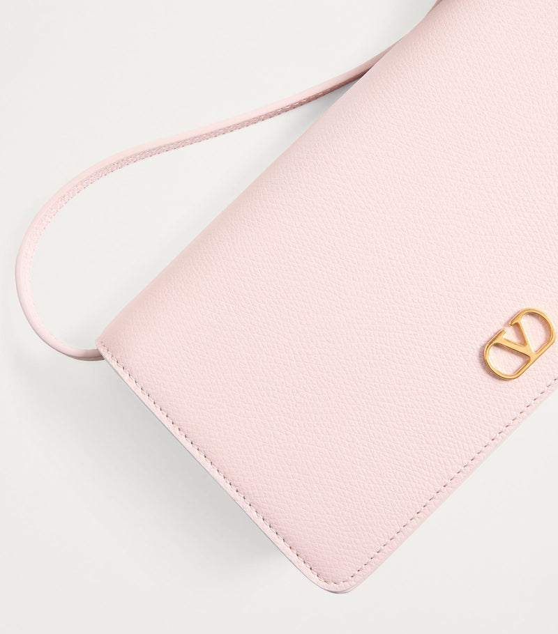 Valentino Garavani mini VLogo shoulder bag in calf leather, UK version