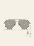 Prada metal pilot sunglasses style PR A54S, UK version