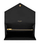 Saint Laurent Cassandre Matelassé envelope wallet, UK version