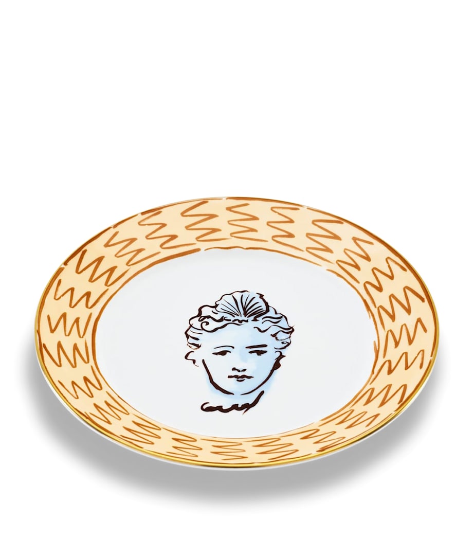 GINORI 1735 porcelain plate Il Viaggio di Nettuno 28cm, UK version