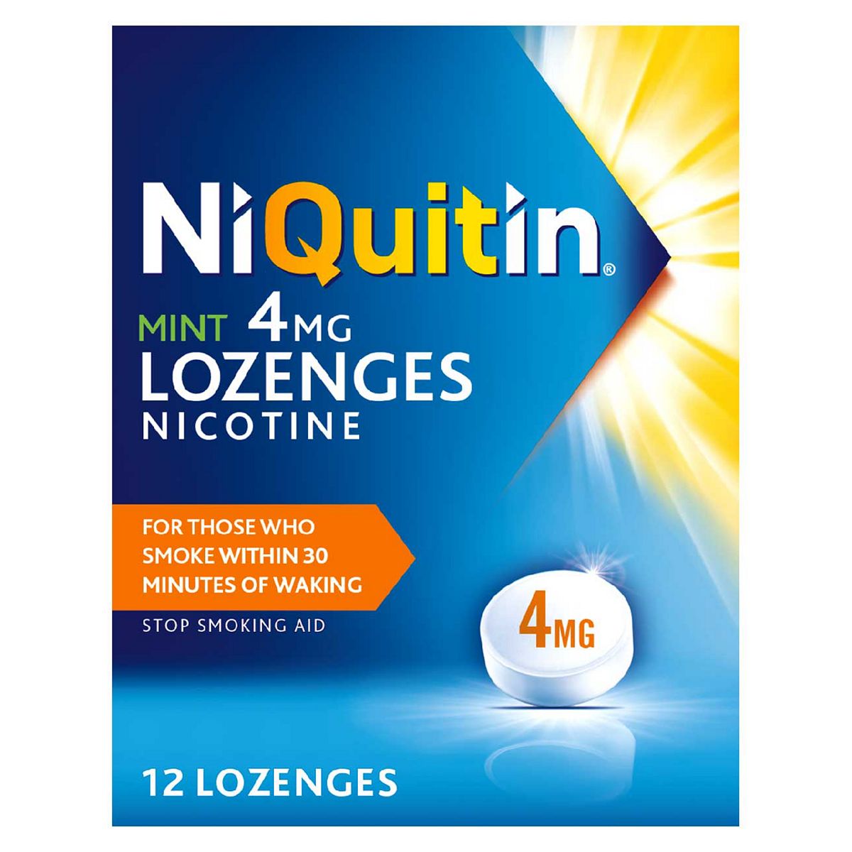 NiQuitin Mint 4mg Lozenges - 12 Lozenges GOODS Boots   