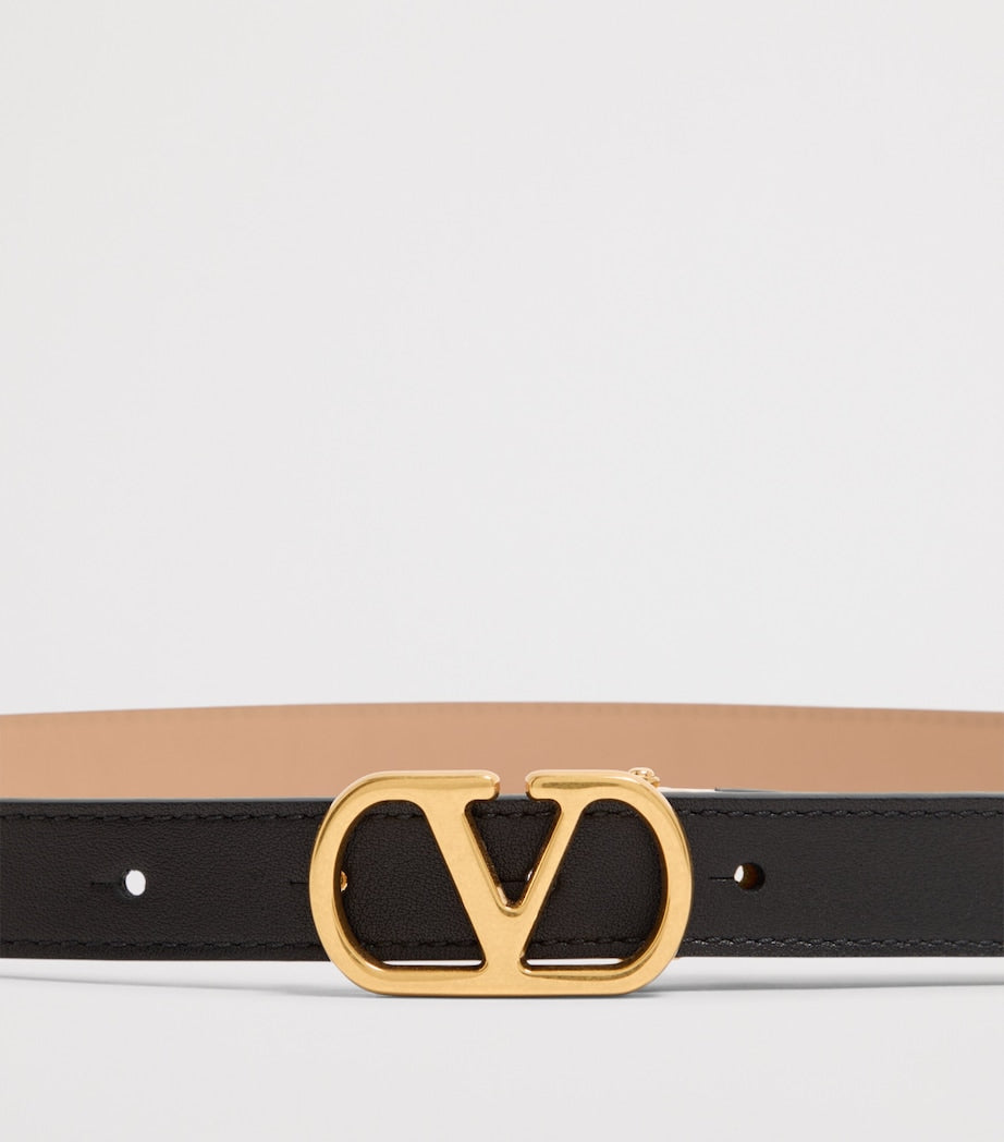 Valentino Garavani reversible VLogo signature belt, UK version