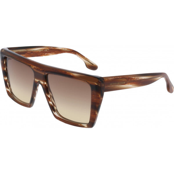 Victoria Beckham brown acetate sunglasses VB686S 56 (British brand)