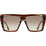 Victoria Beckham brown acetate sunglasses VB686S 56 (British brand)