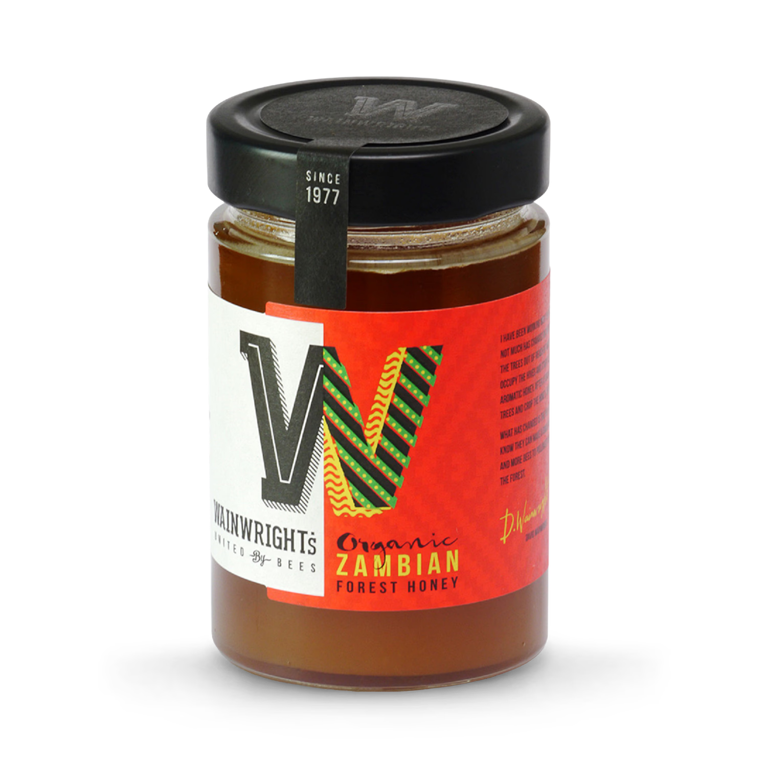 Wainwright's organic forest clear honey 380g - British product