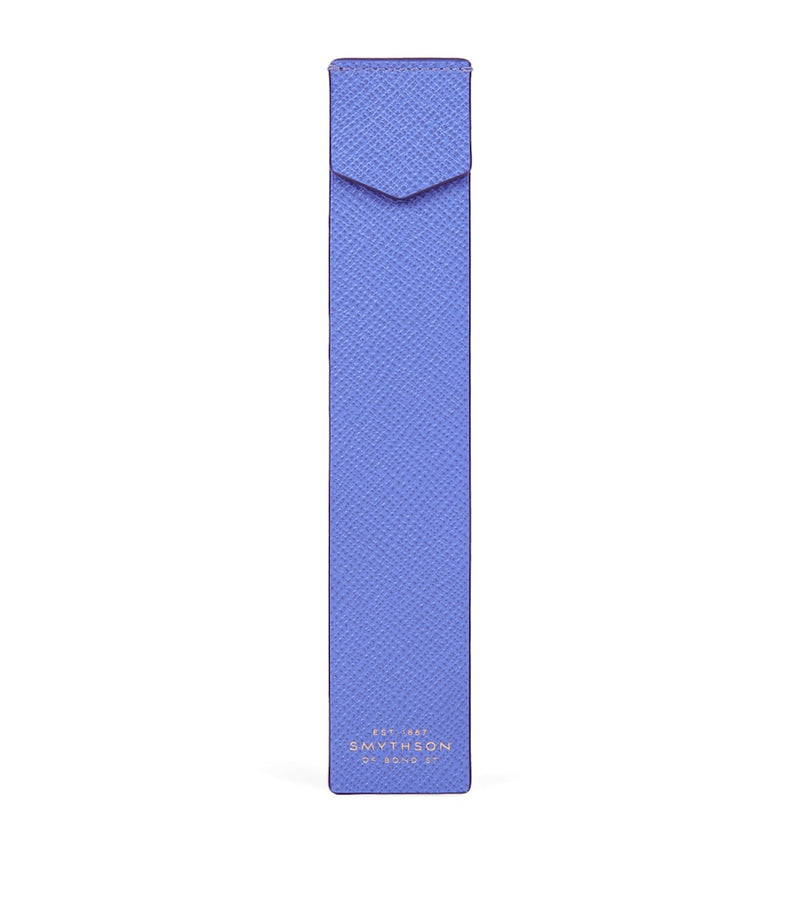 Smythson Panama leather bookmark for books (British brand)