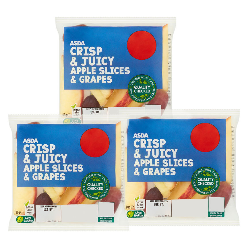 ASDA Apple Slices & Grapes Stock Up Bundle GOODS ASDA   