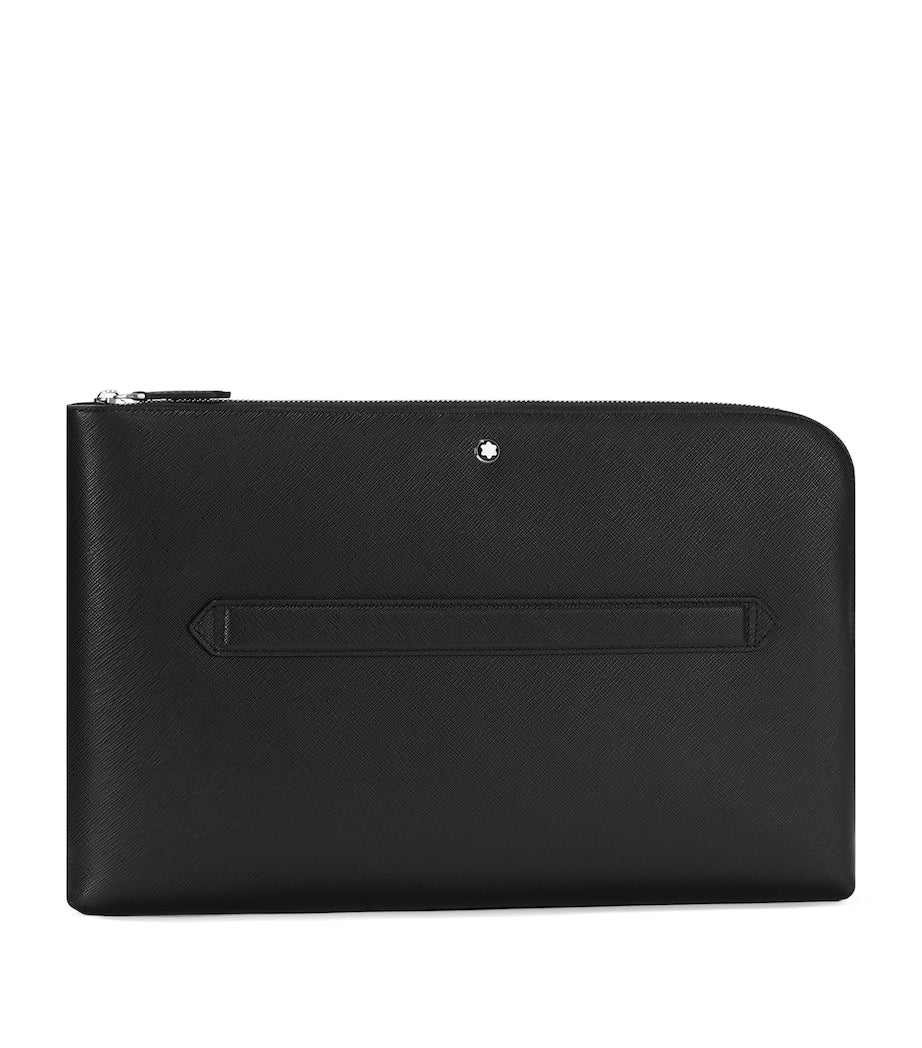 Montblanc Sartorial calfskin leather laptop case (British brand)