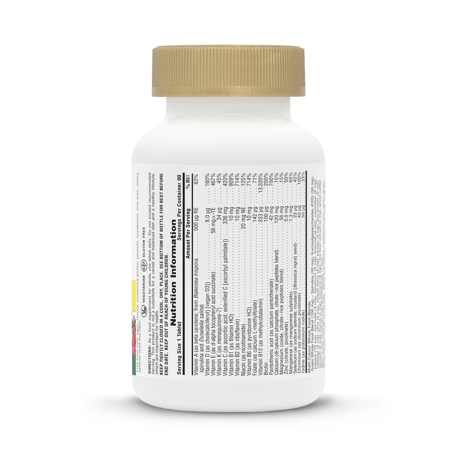 NaturesPlus Source of Life Gold multivitamin 90 tablets - British product