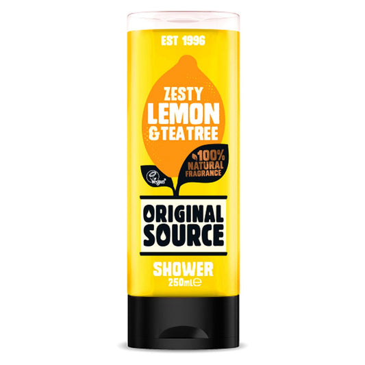 Original Source Lemon & Tea Tree Shower Gel Body Wash 250ml Make Up & Beauty Accessories Boots   