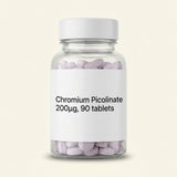 Holland & Barrett chromium picolinate tablets 200µg 90 tablets - British product