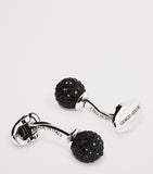 Giorgio Armani sterling silver embellished cufflinks, imported from the UK