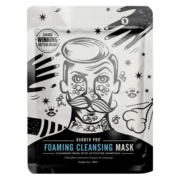 BARBER PRO Foaming Cleansing Mask, UK version
