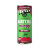 PerfectTed matcha energy drink Very Cherry 250ml, imported from the UK