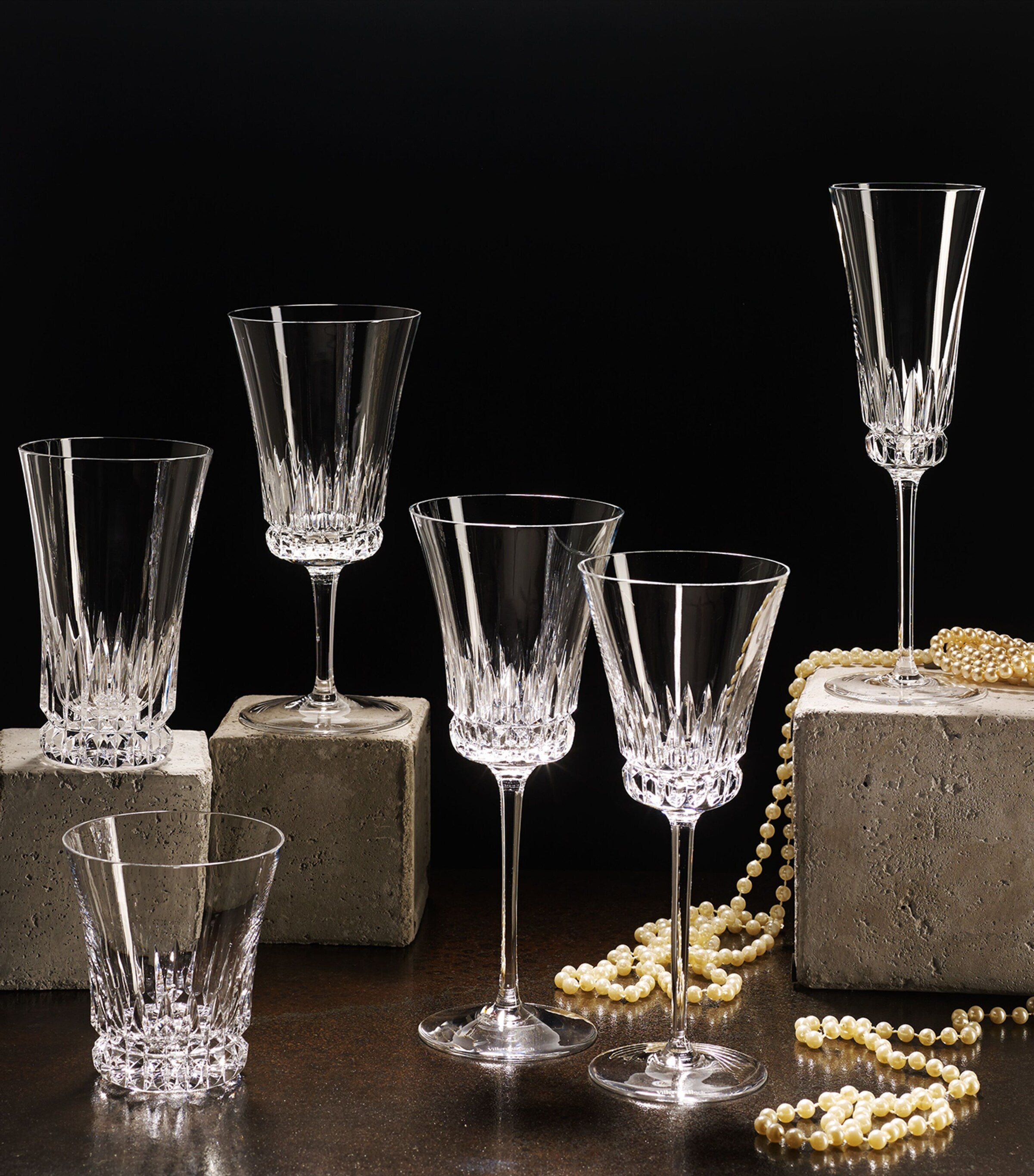 Villeroy & Boch Grand Royal Champagne Flute Set 120ml (British brand)