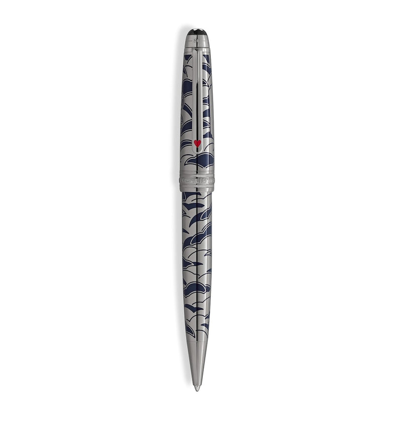 Montblanc ballpoint pen with Around the World design, midsize, imported from the UK