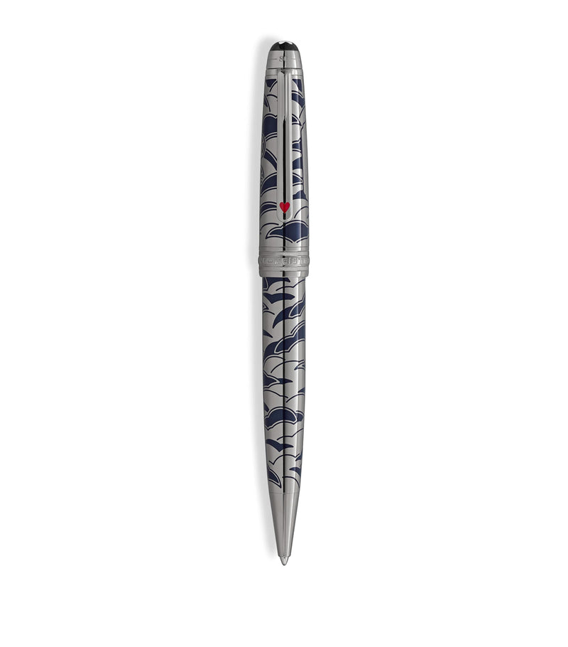 Montblanc ballpoint pen with Around the World design, midsize, imported from the UK