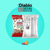 Diablo no added sugar milk chocolate buttons 40g (British brand)