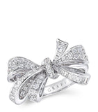 Graff Tilda's Bow ring white gold diamonds - British product