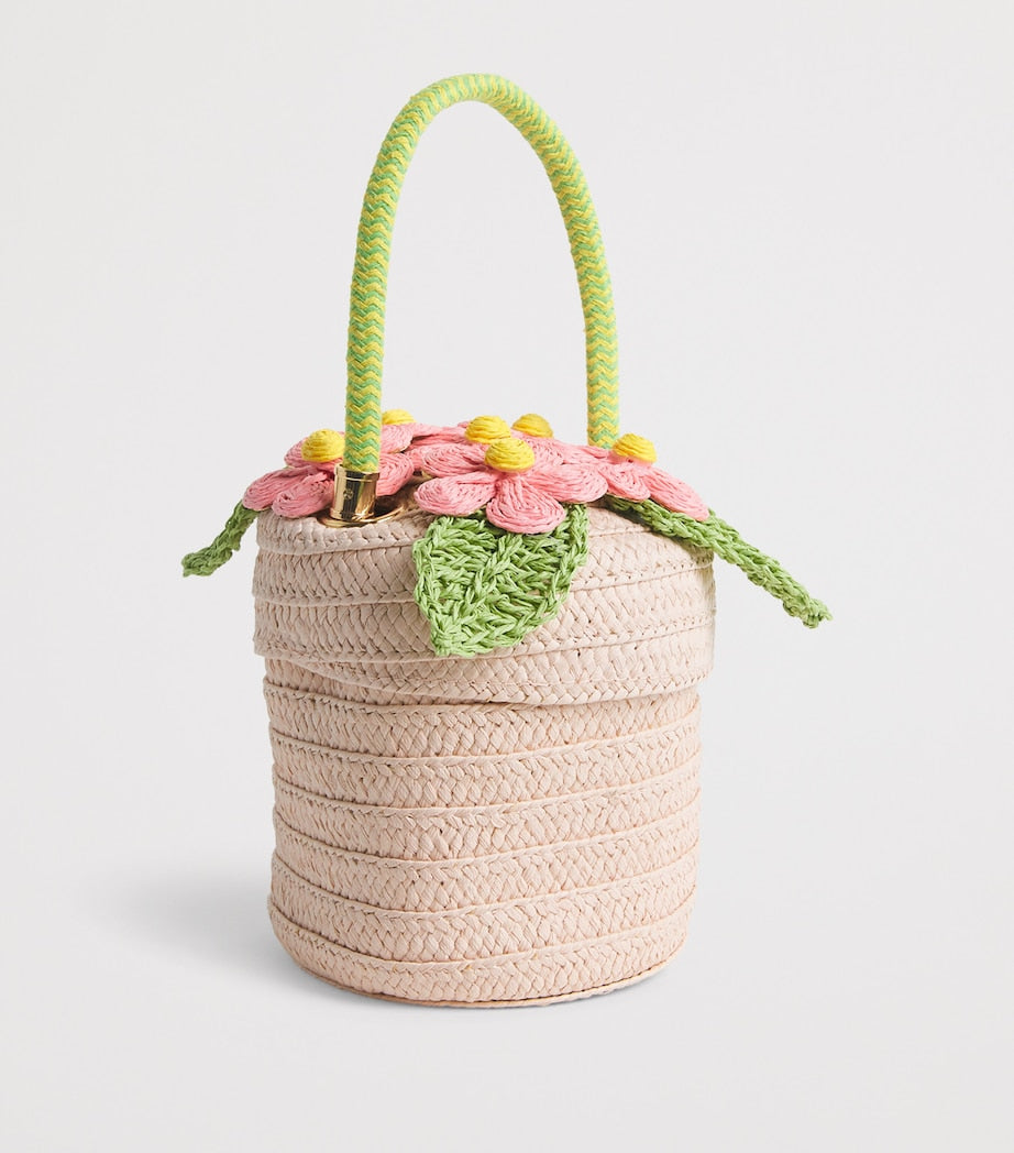 Meri Meri flower pot basket bag 23cm children's accessory (British brand)