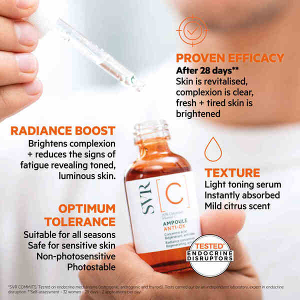 SVR vitamin C ampoule serum 30ml - British product