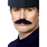 Smiffys London Bobbie Tash black self adhesive costume accessory, UK version
