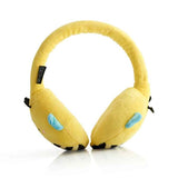Lazerbuilt Squishmallows Sunny plush Bluetooth headphones, imported from the UK