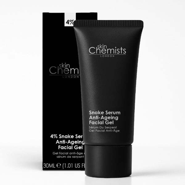 skinChemists snake serum anti-ageing facial gel 30ml - British product