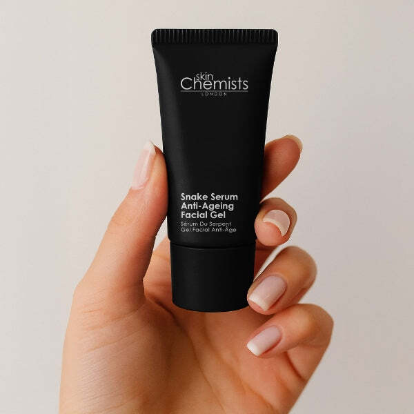 skinChemists snake serum anti-ageing facial gel 30ml - British product